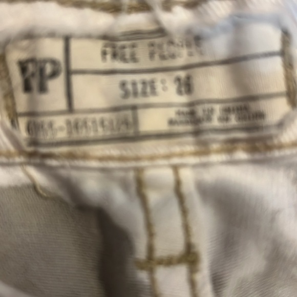 FREE PEOPLE Icing Wash Shorts - Picture 3 of 3